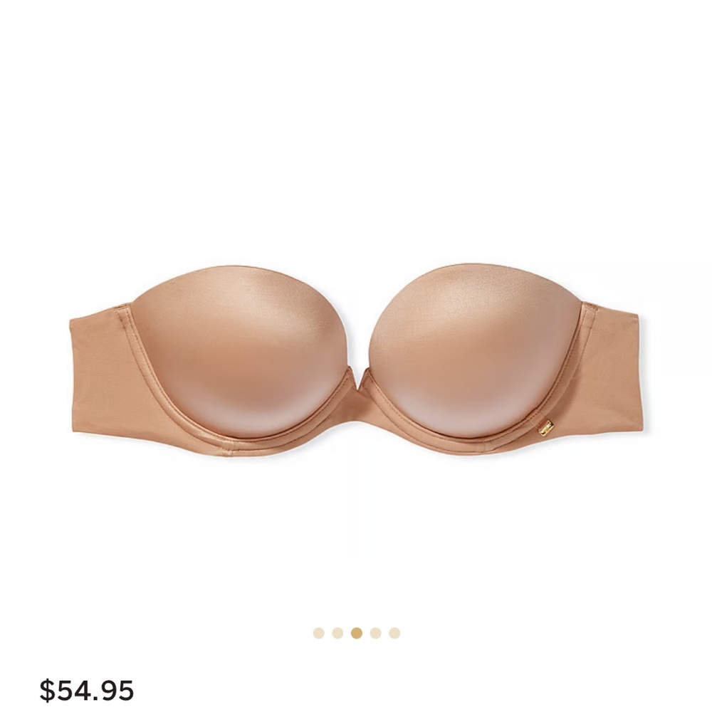 Victoria Secret 32C push-up strapless bra w/ attachable straps.